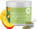 全绿的Boobie Mother of All Greens QQ你的新家庭礼仪,每日超级绿粉,为妈妈和家庭配35+基本营养素QQ Vegan,Gluten Free, & Sugar Free QQ芒果火焰,30 svgs