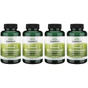 Swanson Sweet Wormwood - 可能促进GI Gut健康,微生物平衡和消化健康支持 - 青蒿素草药补充剂 - (90 Capsules,425 mg 各自) 4 Pack
