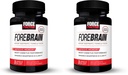 Forebrain Nootropic Brain 增益记忆、促进焦点、增加精神能量,以及支持脑健康与咖啡因、Bacopa和Huperzine A, Force Factor,30 Capsules (Pack of 2)