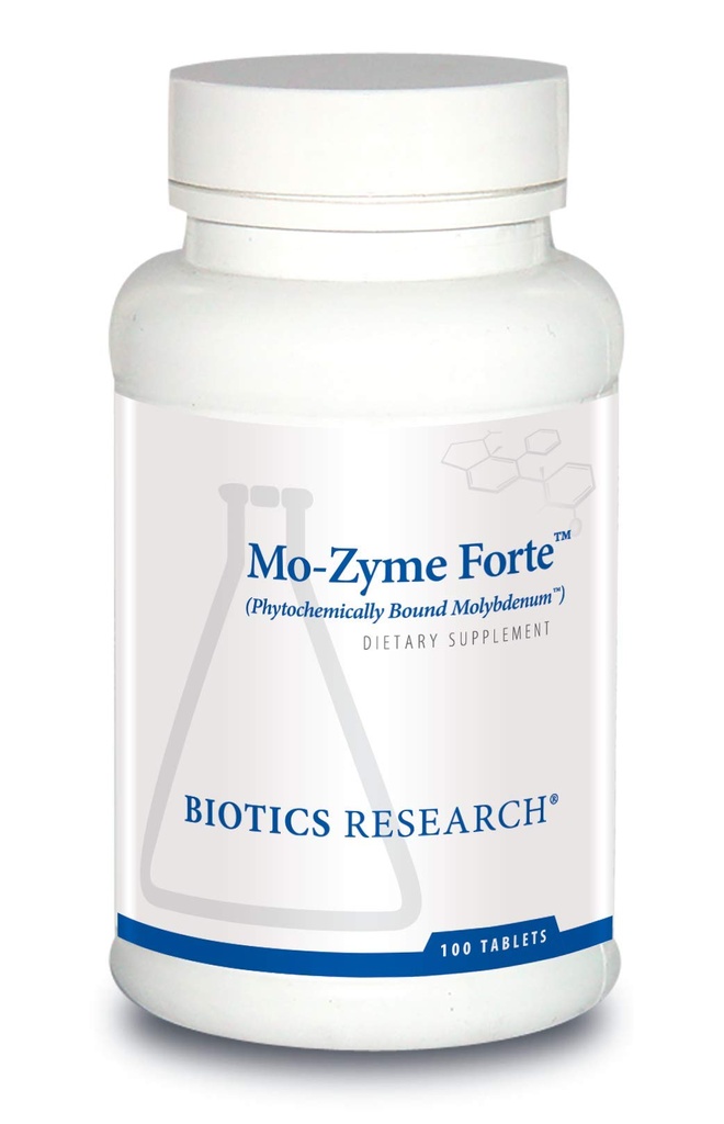 生物学研究 MoZyme Forte Molybdenum 150 mcg,肝脏支持,解毒,基本跟踪元素,健康代谢,抗氧化剂支持100片