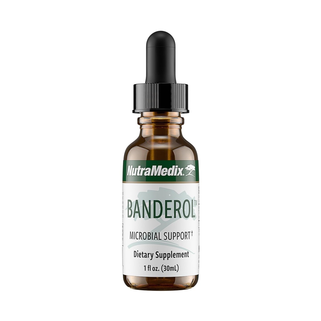 NutraMedix Daily Immune支助补编 - Banderol Herbal Immune系统支助补编 - Vegan Tincture - 生物可用 Otoba Bark 提取液滴(1 oz/30 ml)