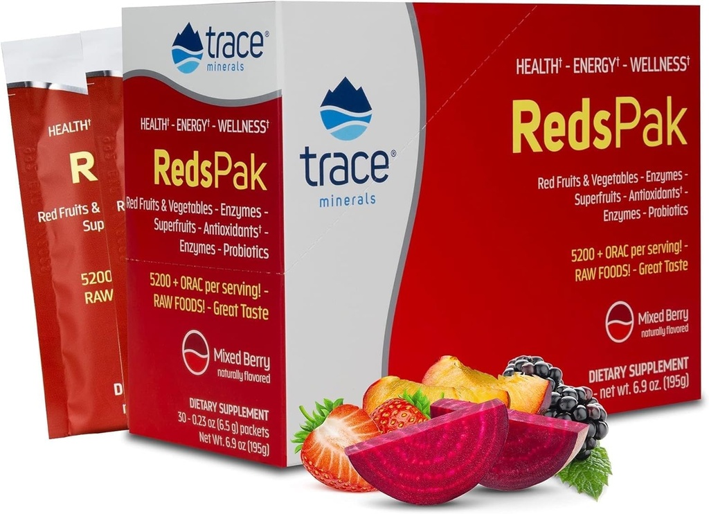 Trace Minerals Reds, 0.23 Ounce, 30国