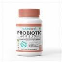 与Probiotic Fibre Blend Veggie Capsules - 60亿 CMU - 10 Probiotic Strains/Easier Digestion,Fuller营养/组织/男女自然(60.0服务)