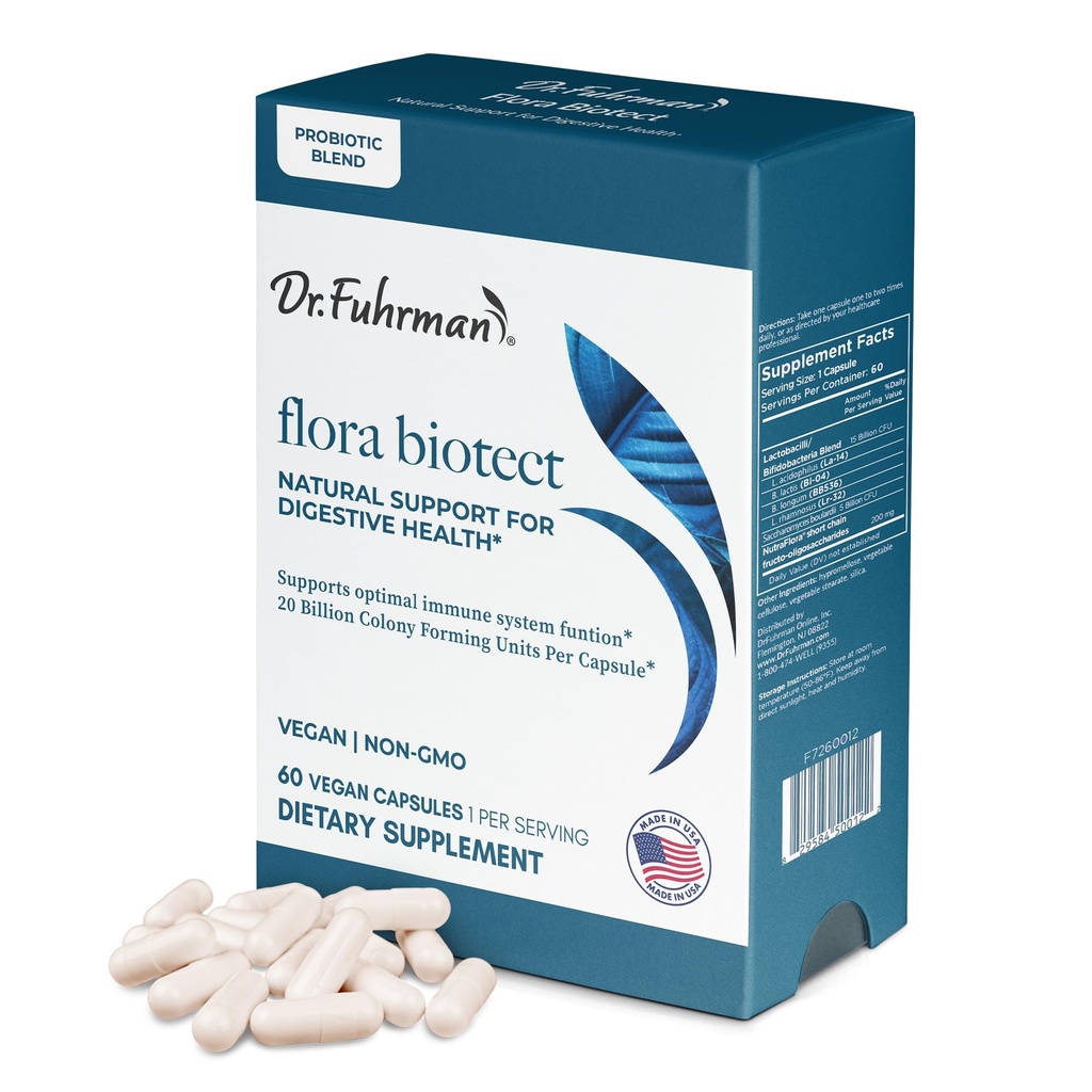 Fuhrman Flora Biotect博士, Probiotic, 60 卡普尔