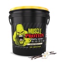 COLOSSAL LABS 肌肉WHEY 蛋白质火焰蛋白粉,25,000mg 氨基酸/服务,冷滤(包装5月Vary)(12英镑(Bucket),香草)