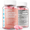 含L-Carnitine、Raspberry Ketone、Chromium、绿咖啡豆用于代谢、100%有机提取、Vegan、草莓 Flavor 60 Cts的无糖加西亚甘博吉亚糖