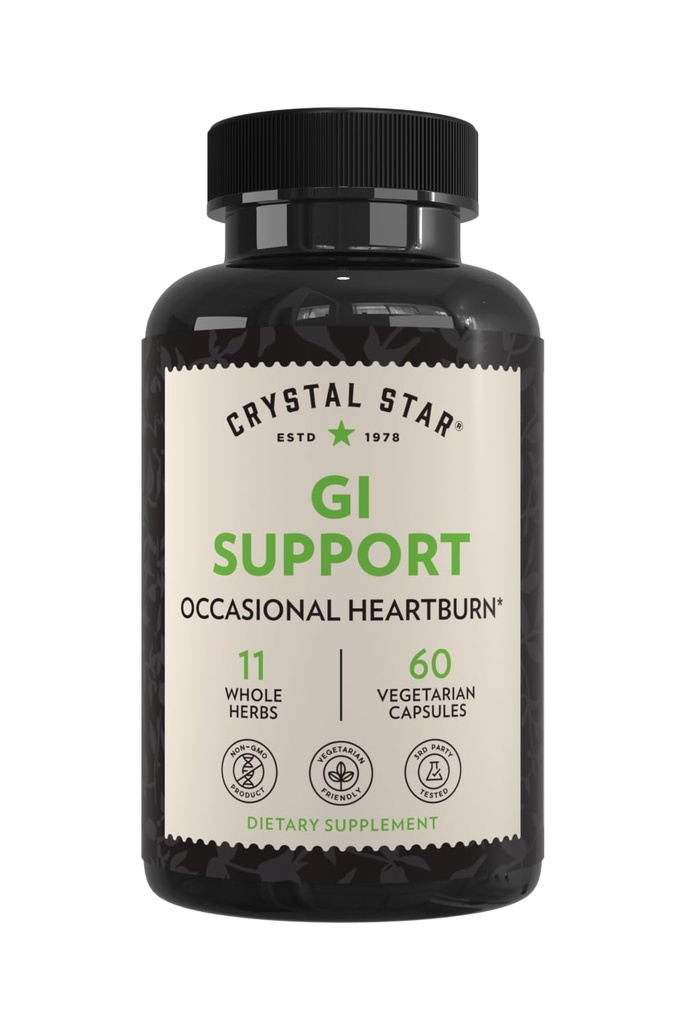 Crystal Star GI 支持补编(60 Capsules) – 草本植物古特健康补编 (笑声) (掌声) (掌声) (掌声) (掌声) (掌声) (掌声) (掌声) (掌声) (掌声) (掌声) (掌声) (掌声) (掌声) (掌声) (掌声) (掌声)
