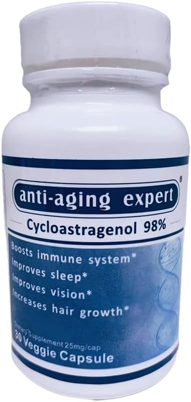 Cycloastragenol 98% 微量化 25毫克,30 个蔬菜卡普尔, 1瓶