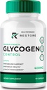 恢复Glycogen Control Capsules, 恢复Glycogen 所有天然公式药丸, 恢复Glycogen Caprol Pills - 最大强度, 恢复Glycogen Capsules 官方公式审查 (60 Capsules)