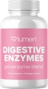 Lumen Naturals 消化酶 Probiotics and Prebiotics - 强大的消化酶 - Bloating Relief for Women - Gut Health Supplements (60 Counter (Pack of 1)) (英语).