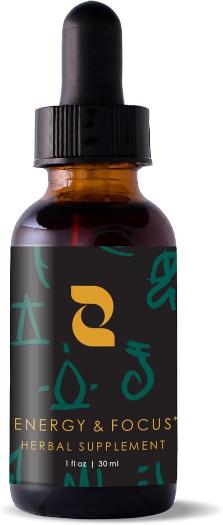 Redmint Energy & Focus Herbal Tincture 根植于古老的TCM Wisdom 的草药补充 – 与 Ashwagandha, Rhodiola, Schisandra, Holy Basil + 30 ml 天然支持靴子能和尖锐聚焦