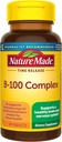 Nature Made Time Release Vitamin B-100 HighPotency B Complex,神经系统功能支持的饮食补充,60个时间发布片,60天供应