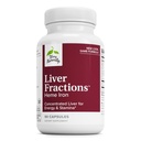 Terry Lither Fluactions - 耐力和能量支持与Gentle Iron - 饮食补充支持健康红血球形成 - liver Health的铁补充 - 90 Capsules