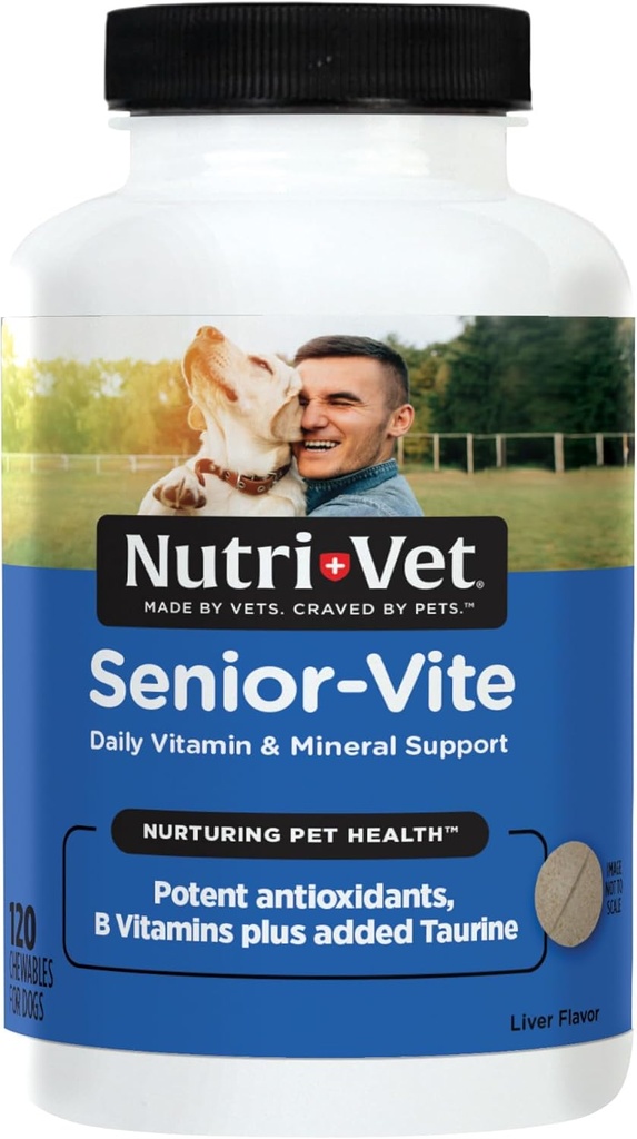 营养素 - Vet 高级维特 多维特敏, 狗补充剂, 免疫支持, 宠物用品, 狗的维生素, 高级基本素, 在美国制造, 宠物的多维特敏, 120 计数