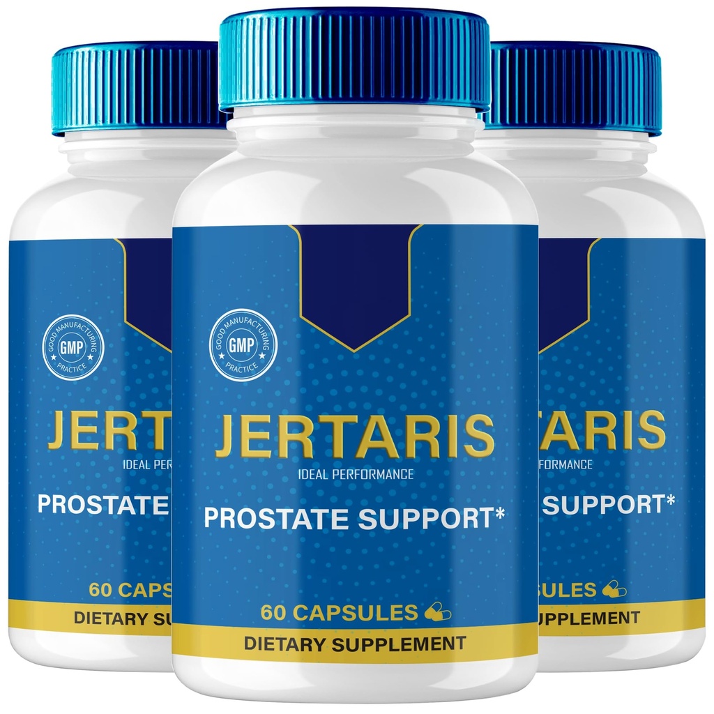 Jetaris Performance Jertaris Capsules, Jertaris 前列腺健康补充药 - 额外力量, Jetaris 支持前列腺健康 所有自然公式, Jerta RIS Capsules, Jer Taris Reviews (3包)
