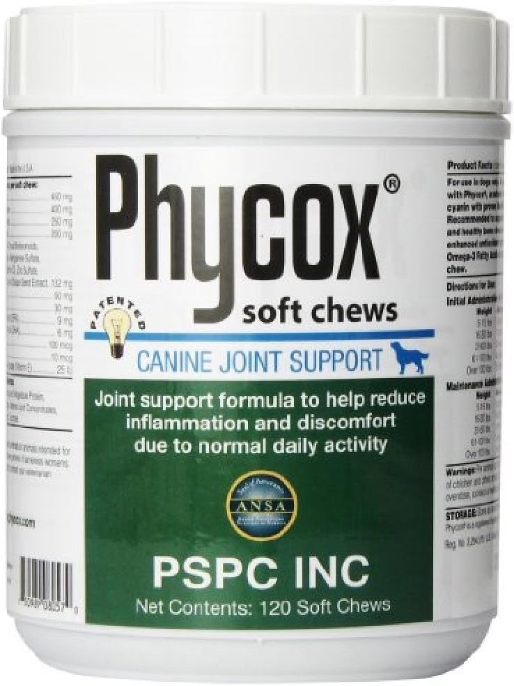 维生素和辅料 PhyCox Soft Chews, 120 cm, New
