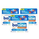 Bonine MAX Chewable for Motion Statistics Relief - 用Mclizine HCL 50mg - 最大强度公式治疗恶心或运动疾病 - 巡航基本要求 - Peppermint - 16 Chewwits, 3 Pack