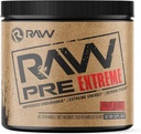 RAW 工作前 极端兴奋剂 高兴奋剂 工作前饮料 极端能量 重点和耐力 助推器 爆炸力和泵 在工作期间 Max Gains QQ水果桶(30架)