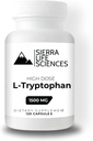 1500mg 高剂量L-Tryptophan Max in Easy-to-Swallow Capsules QQ Gluten-Free,非GMO QQ40 服务(单)