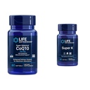 寿命延长 Super Ubiquinol CoQ10 配有增强型 Mitochondrial 支持 & Super K,维生素 K1,维生素 K2 mk-7,维生素 K2 mk-4