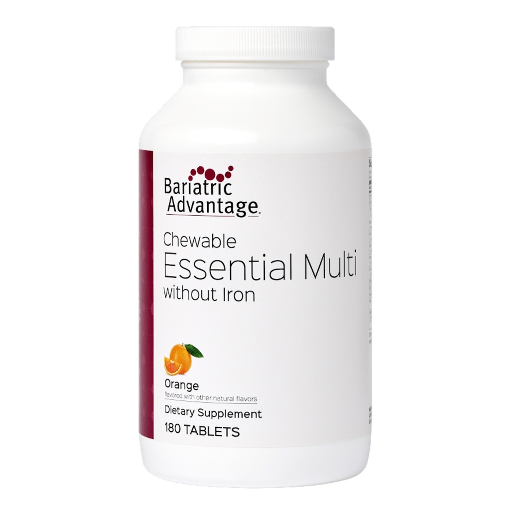 Bariatric Advantage Complete Chewable Multivitamin - 180 Count, Orange