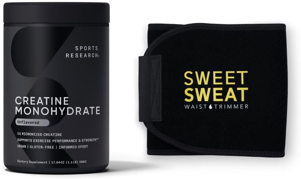 体育研究 Creatine 单水合物和甜甜甜甜甜的甜甜甜圈-黑黄(大)