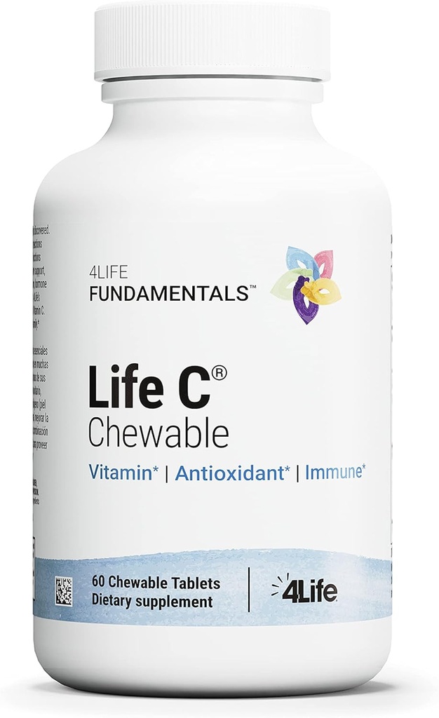 4Life Life C - 7 支持免疫、营养吸收和惠益的活体维生素C - C - 60 可切片