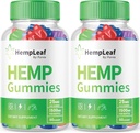 (2 pack) Hemp Leaf Gummys - 官方公式 - Hemp Leaf Gummys with Hemp Excert, 高级强子性能 Hemp Blend, Zen Boost Hemp Gummys 最大强子, Zen Gummys (120 Gummys) (中文(简体) ).