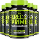 (5 Pack) Erec Prime Capsules, Erec Prime 高级支持公式 Pills (300 Capsules) (英语).