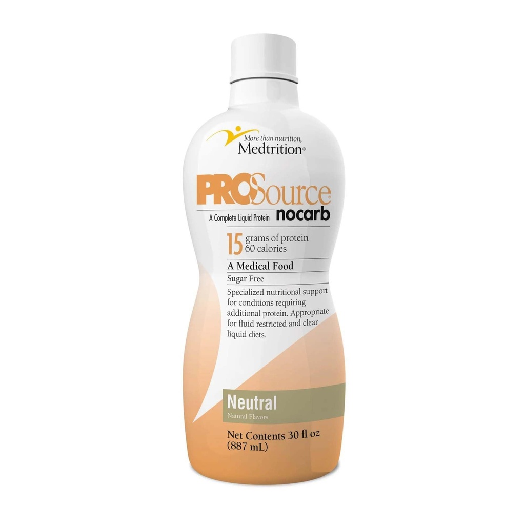Pro source NoCarb 液化蛋白, 中性氟化物, 30 Ounce瓶 - 1/ Each