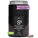 HPN Nutracuticals SIRTUIN, 98% Ultra Pure Trans-Resveratrol 提取器, Sirtuin 激活器, 600 mg of 98% Trans-Resveratrol 提取器, 30 capsules