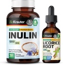 BIO KRAUTER 胰岛素100 Capsules & Licorice 根纹2 Fl. Oz.
