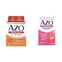 AZO Bladder Control with Go-Less Daily Supplement QQ 帮助减少偶发性急症和双重保护 + Urinary + 阴道支持 + Prebiotic Plus 临床证明 女性亲生性