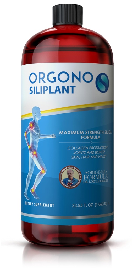 Orgono Living Silica Siliplant | Vegan Colagen Booster |支持健康Colagen和埃拉斯汀生产,用于联合和骨支持,光泽皮肤,强发和直肠. 66名服务人员