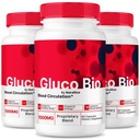 (3 Pack) GlucoBio Capsules,官方Gluco生物补充剂,所有支持整体健康与健康的自然公式,维生素药精,GlucoBio审查(180 Capsules)