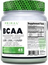 Primal BCAA 大猩猩(45 SERV)(绿色苹果火焰) - 0 g 碳化物, 0 卡罗里斯, 7g BCAA Pervice
