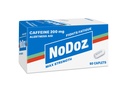 NoDoz 200mg 咖啡因药丸最大强度,60个卡片共计