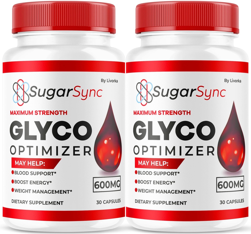 LIVORKA (2 Pack) 糖同步Glyco优化器,糖同步Glyco,糖同步器,糖同步Glyco优化器,糖同步Glyco优化器,糖同步Glyco优化器审查器,60 Capsules