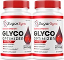 LIVORKA (2 Pack) 糖同步Glyco优化器,糖同步Glyco,糖同步器,糖同步Glyco优化器,糖同步Glyco优化器,糖同步Glyco优化器审查器,60 Capsules