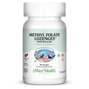 Maxi Health Methy Folate Lozenges with B12 & B6, Flavored Memory, 心血管健康 荷尔蒙 & Immune Support Gluten Free, Kosher Berry, 90 Counter 互联网档案馆的存檔,存档日期2013-03-02.