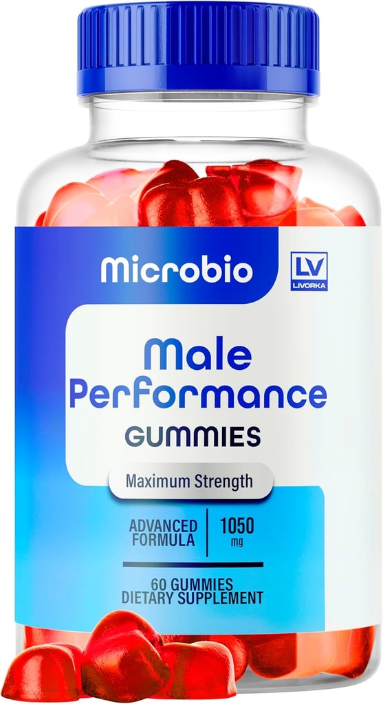 LIVORKA Microbio ME Gummys,Microbio ME Gummys for Men,Microbio ME Gummy,Microbio ME Gummys,Microbio ME Gummys - 所有自然支持补充Gummys,60 Gummys,为期1个月.