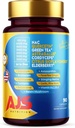 AJS Quercetin 4000mg 与 Nac 绿茶 Cordycepscirus 长老莓 Bremeline Echinacea Turmer Resveratrol Astaxanthin Feverfew Ginger Reishi 蘑菇 90 Cap 20 in 1