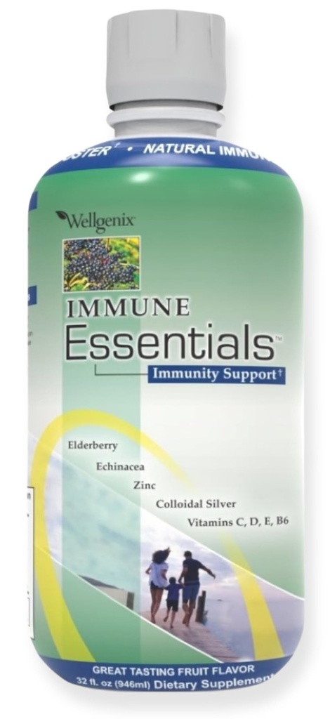 Wellgenix Imune 基本知识——自然免疫系统支持补编1中的12个 -- -- 液体营养多维特敏 -- -- 婴儿和成年人的靴子免疫系统和整体健康 -- -- 水果冲刺Flavor 32 oz