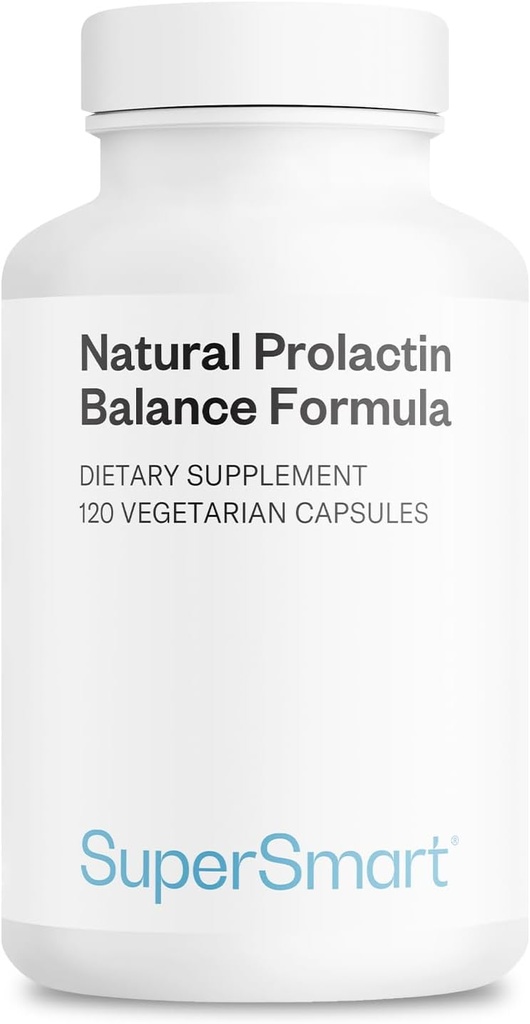 超智能 - 天然Prolactin平衡公式 - 配有p5p维生素B6,Maca Root, Ashwagandha QQ Gluten Free - 120 蔬菜卡普尔