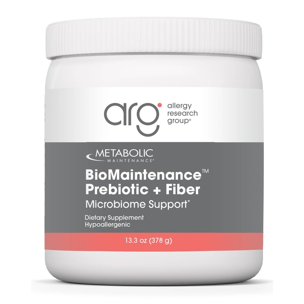 代谢维持生物营养 + Fiber Powder - 支持 Gut Health & Immune 函数 - 纯,无甜剂或填充剂的简单添加(378g / 60 services)