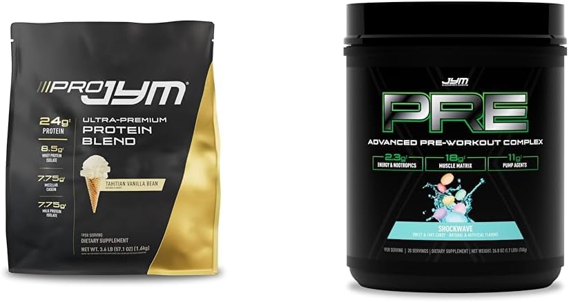PRO JYM 45 蛋白质粉盒配PRE JYM X 预选