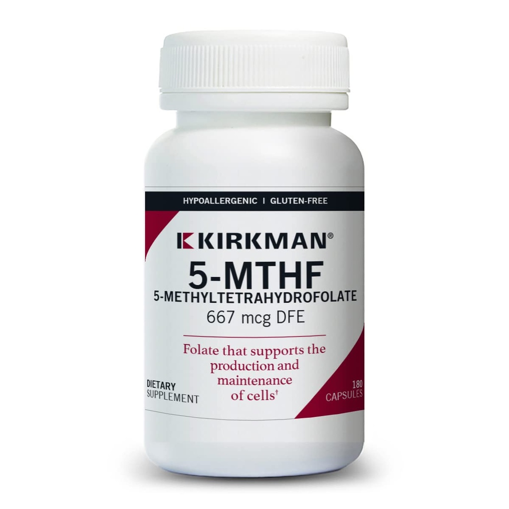 Kirkman - 5-MTHF - 5-METHYLTETRAHYOFOLATE - 用于支持细胞维护的泡沫*