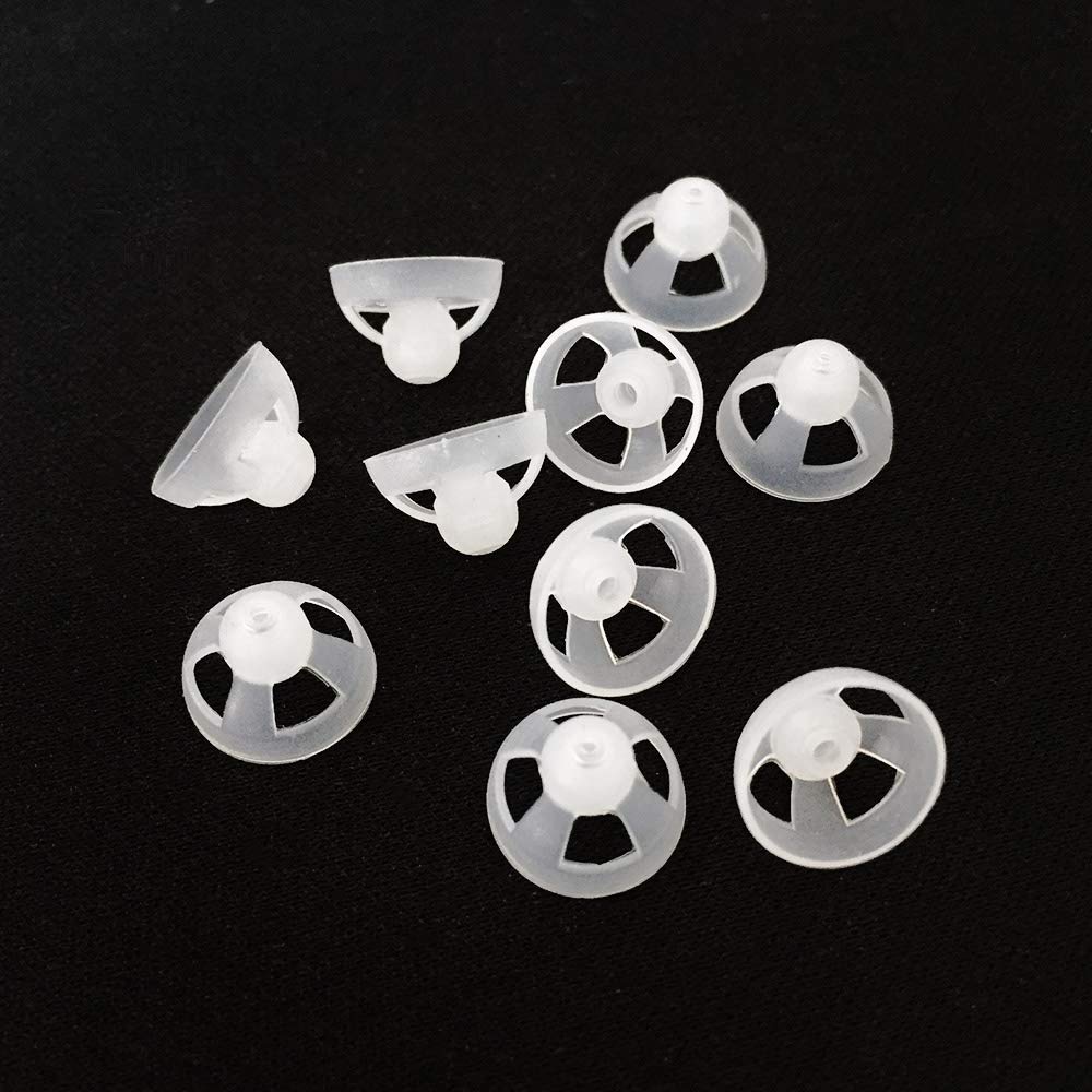 (10 pcs) 听力放大器 圆顶 开口适合耳 助听器 (M φ9mm)