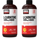 力因子 L Carnitine 补充剂,液态L-Carnitine 3000 mg 帮助将脂肪转化为能量,支持肌肉恢复,以及 靴状细胞能量,最大强度,非GMO,Orange Flavor, 16 Oz.