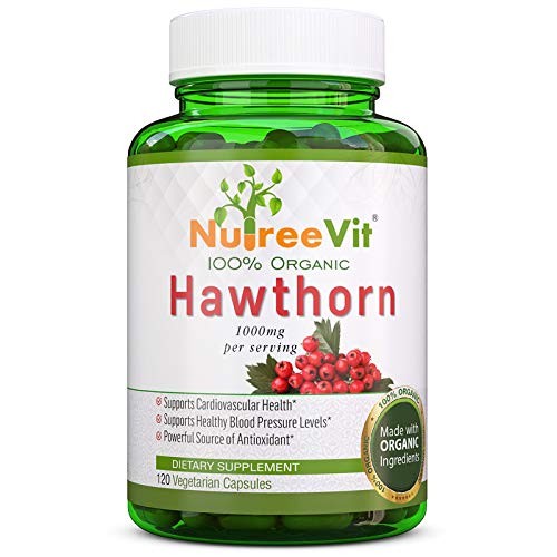 NutreeVit 100%有机 - 霍桑莓威力超级食品公式(320 Capsules)